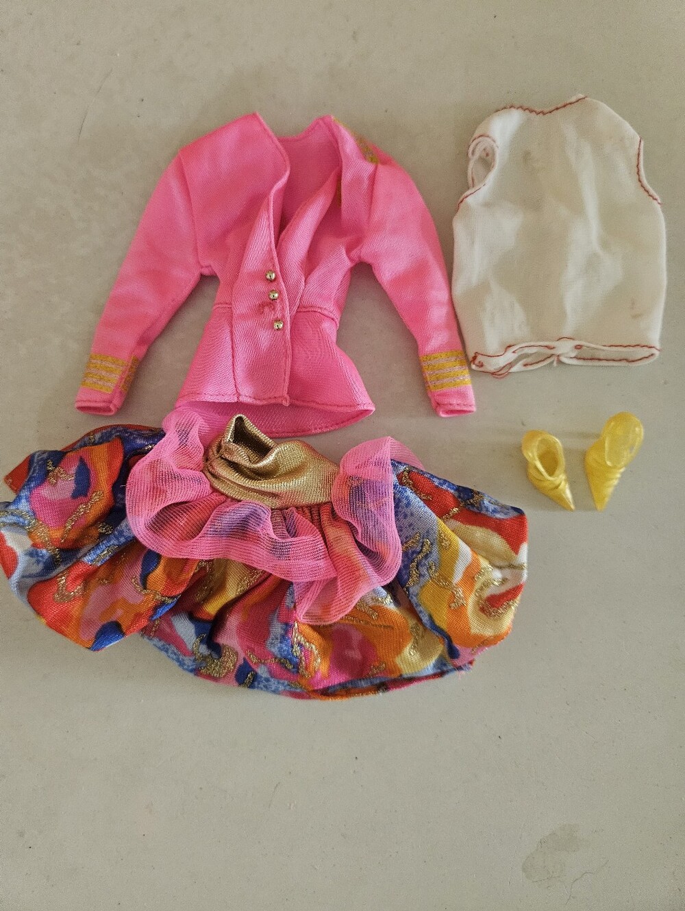 🧡3/$15 1989 Barbie Flight Time Outfit
